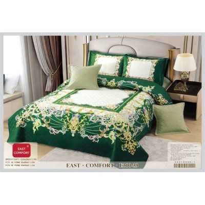 Cuvertura de pat de catifea Deluxe – 5 piese | 9625-CH